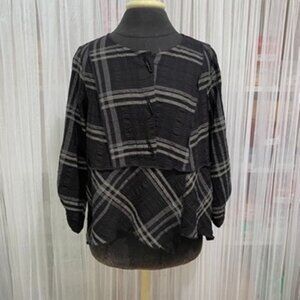 Moonlight Y&S Fashion Design Women's Small Art to Wear Lagenlook Layered Top